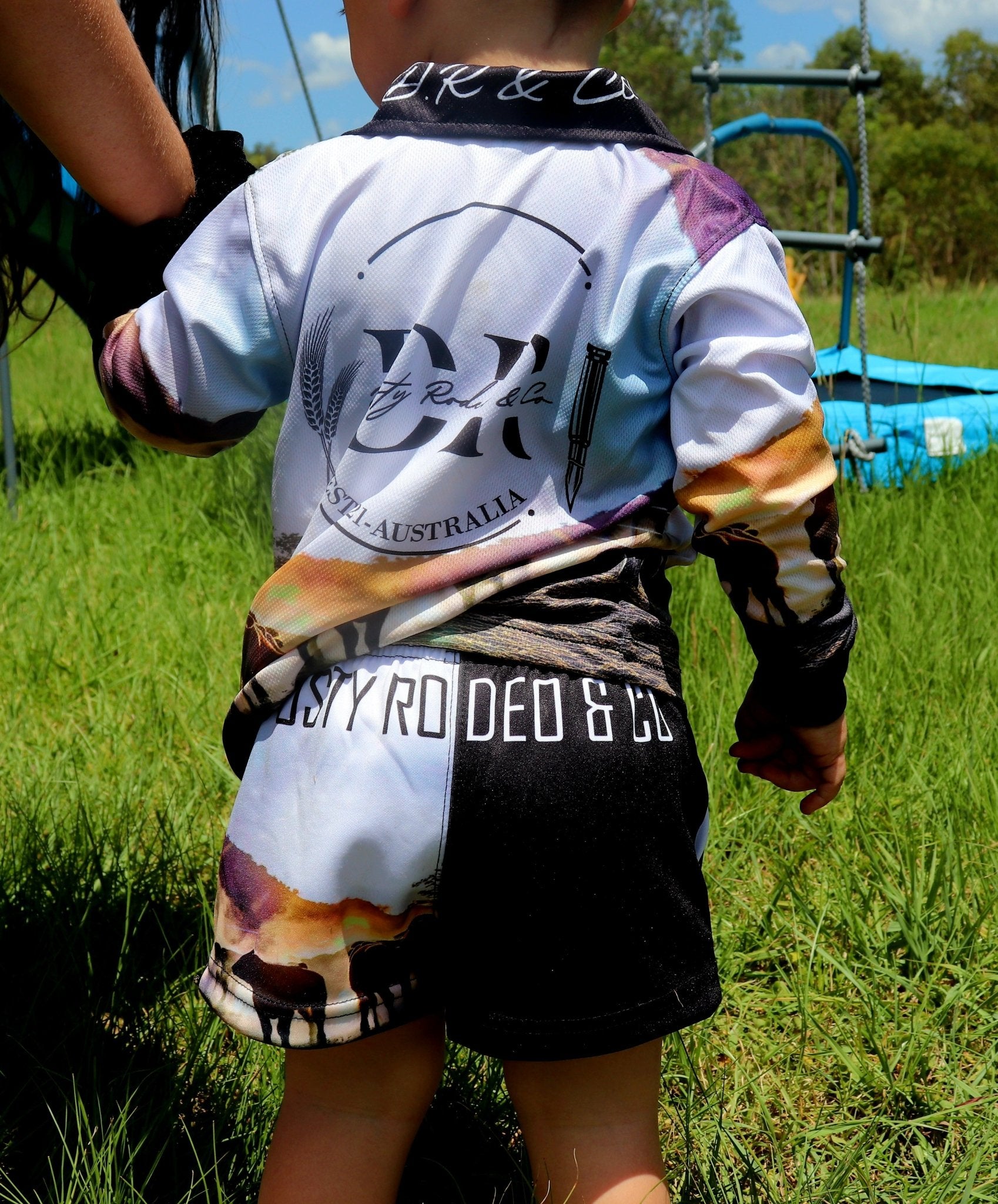 Kids Cattle Rustling Footy Shorts