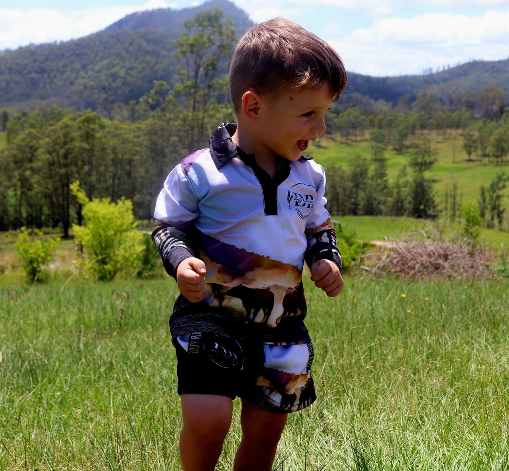 Kids Cattle Rustling Fishing Shirt