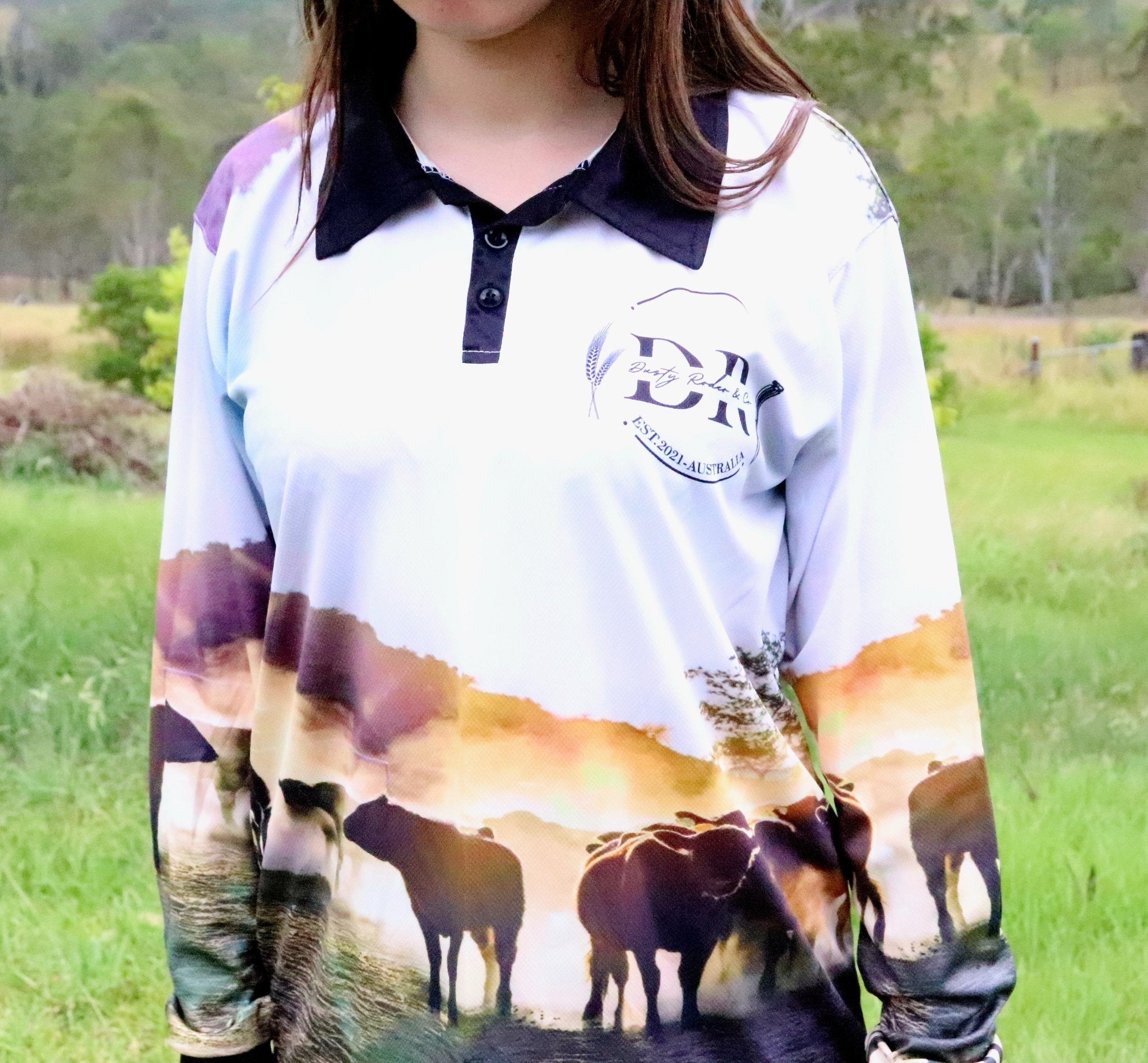 Cattle Rustling Fishing Shirt