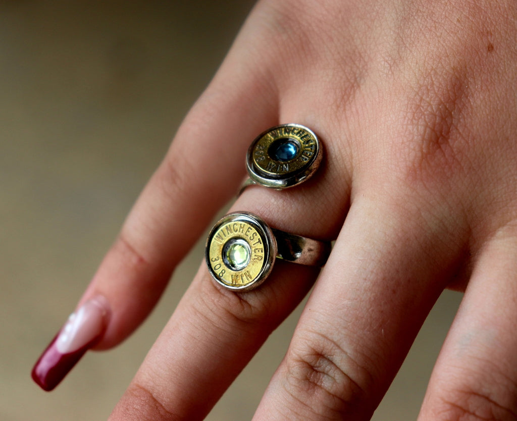 Winchester Double Bullet Ring (OSFA)
