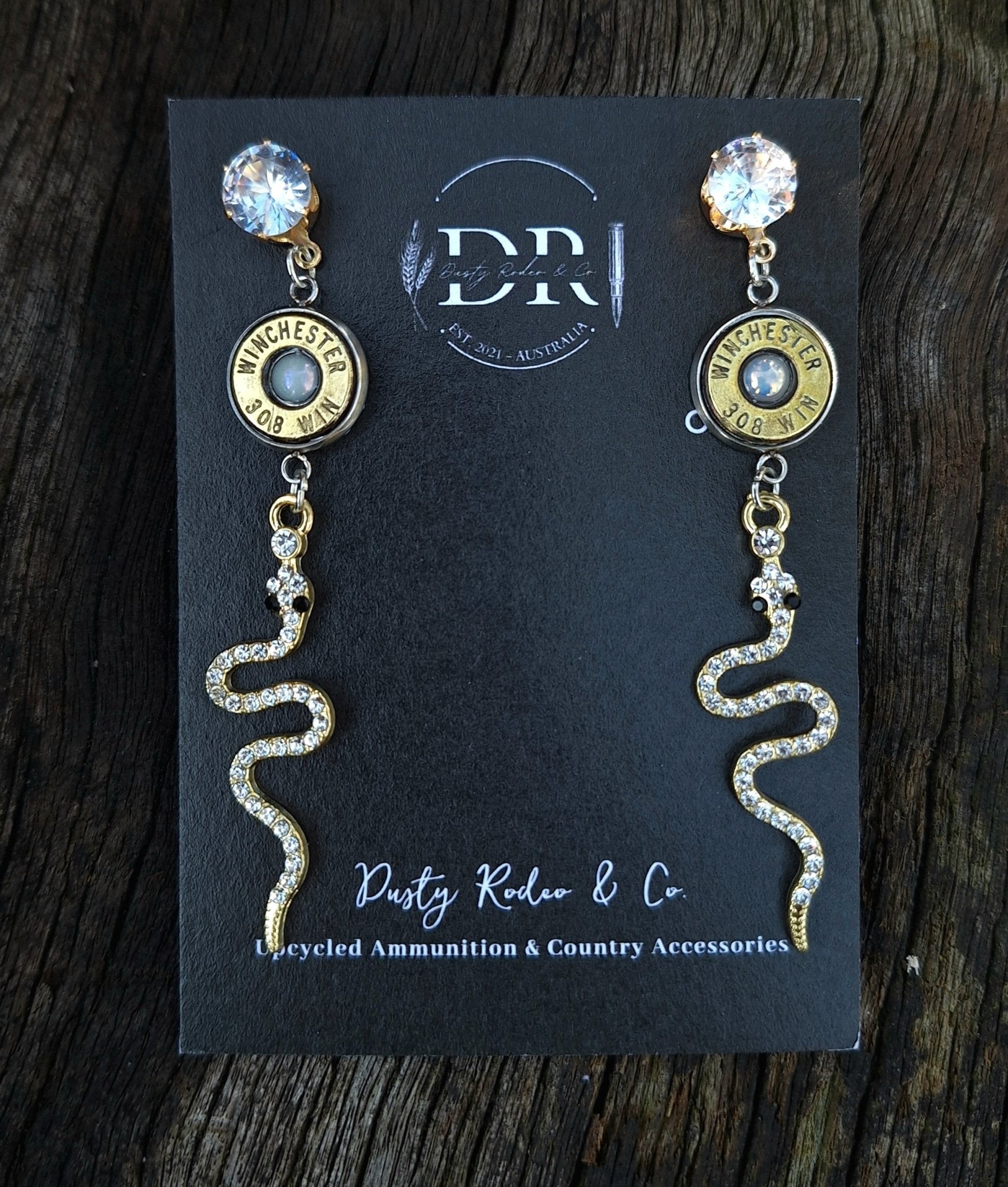 Dainty Snake Bullet Dangles